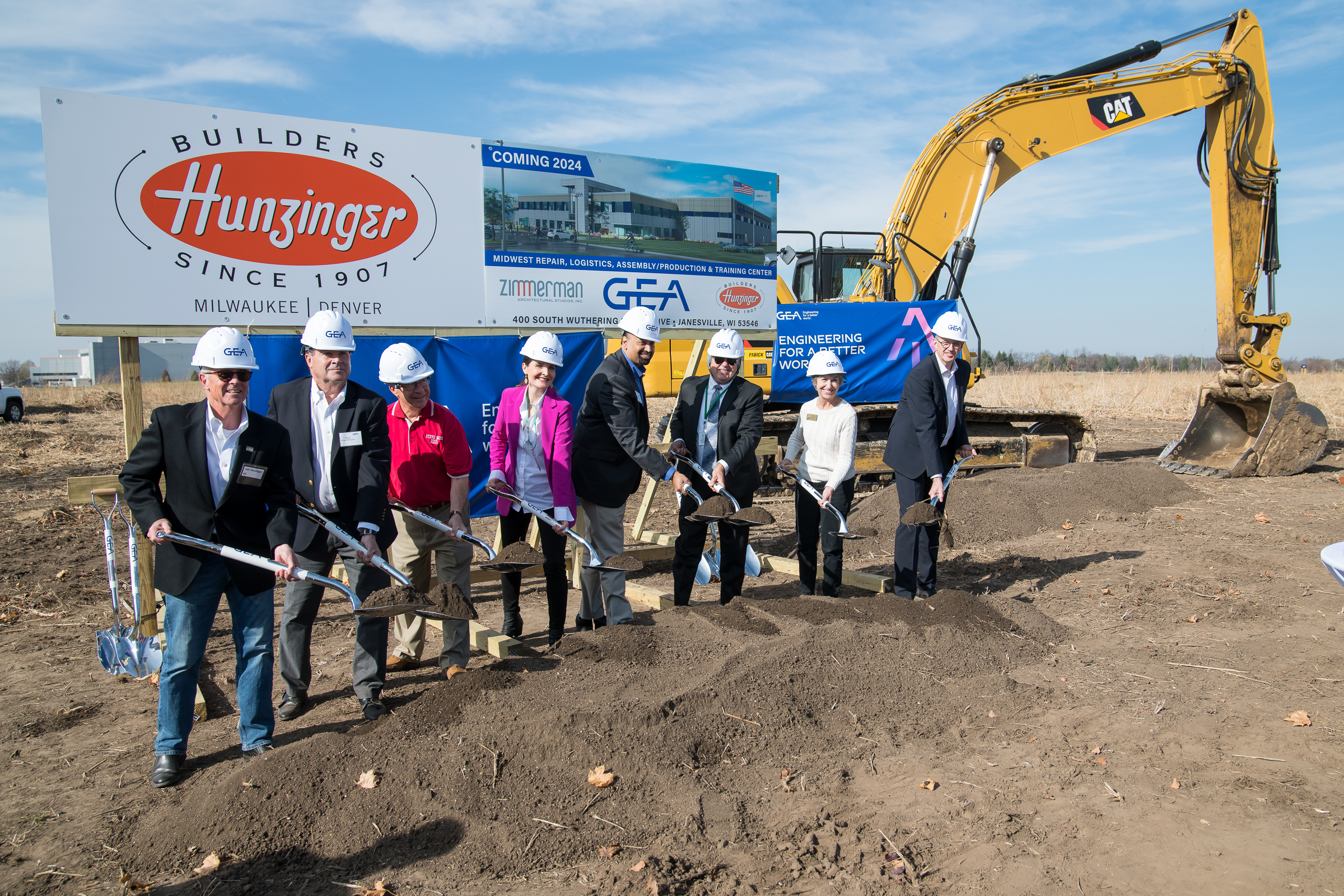 GEA groundbreaking Janesville WI USA