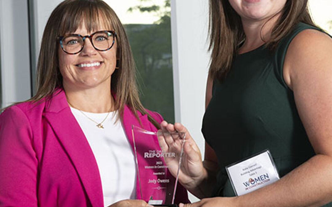 Jody Owens Recognized at The Daily Reporter Women in Construction Event